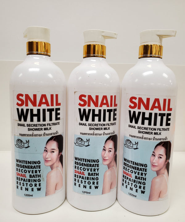 SNAIL WHITE WHITENING SHOWER GEL Snail white