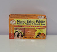 D-GOLD Nano Extra White Natural 2 in1 Papaya Soap+ Kojic AHA BHA Cream