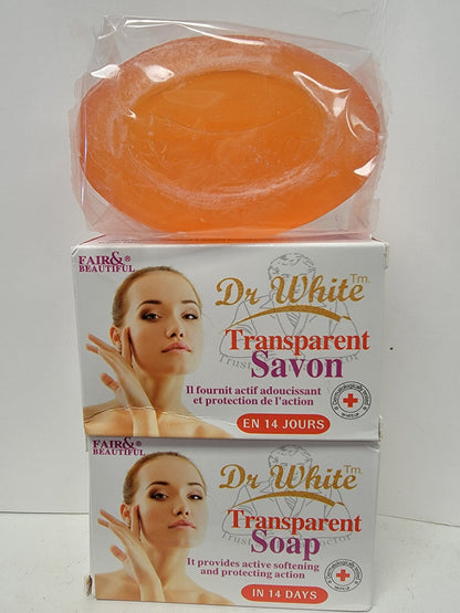 Dr white transparent lightening soap