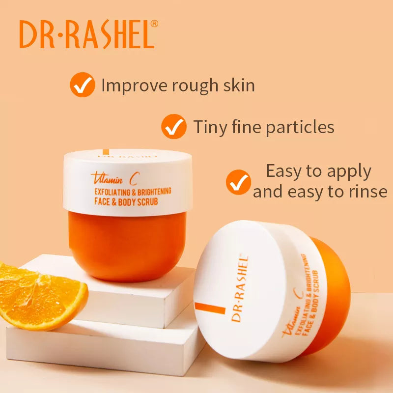 Dr Rashel Vitamin C Exfloliating &amp; Brightening Face and body scrub