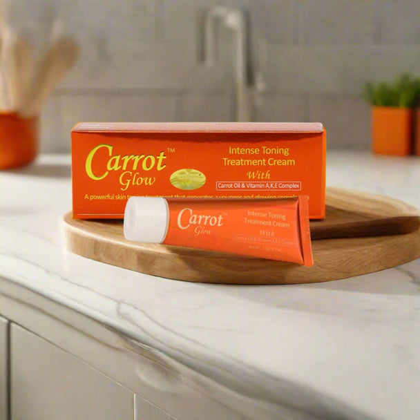 Carrot Glow Intense Toning Treatment Cream with Carrot Oil 1.7 oz / 50gr - Kismet Beauty Brands