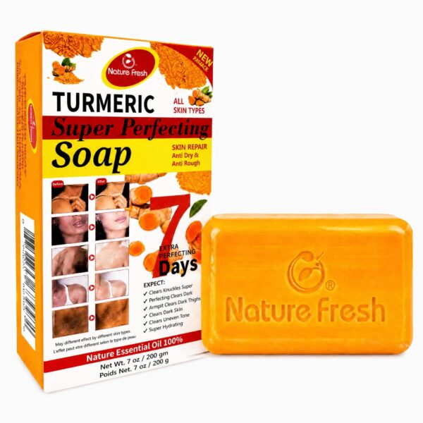 Nature Fresh #482 Turmeric Bar Soap 7 oz / 200 gr