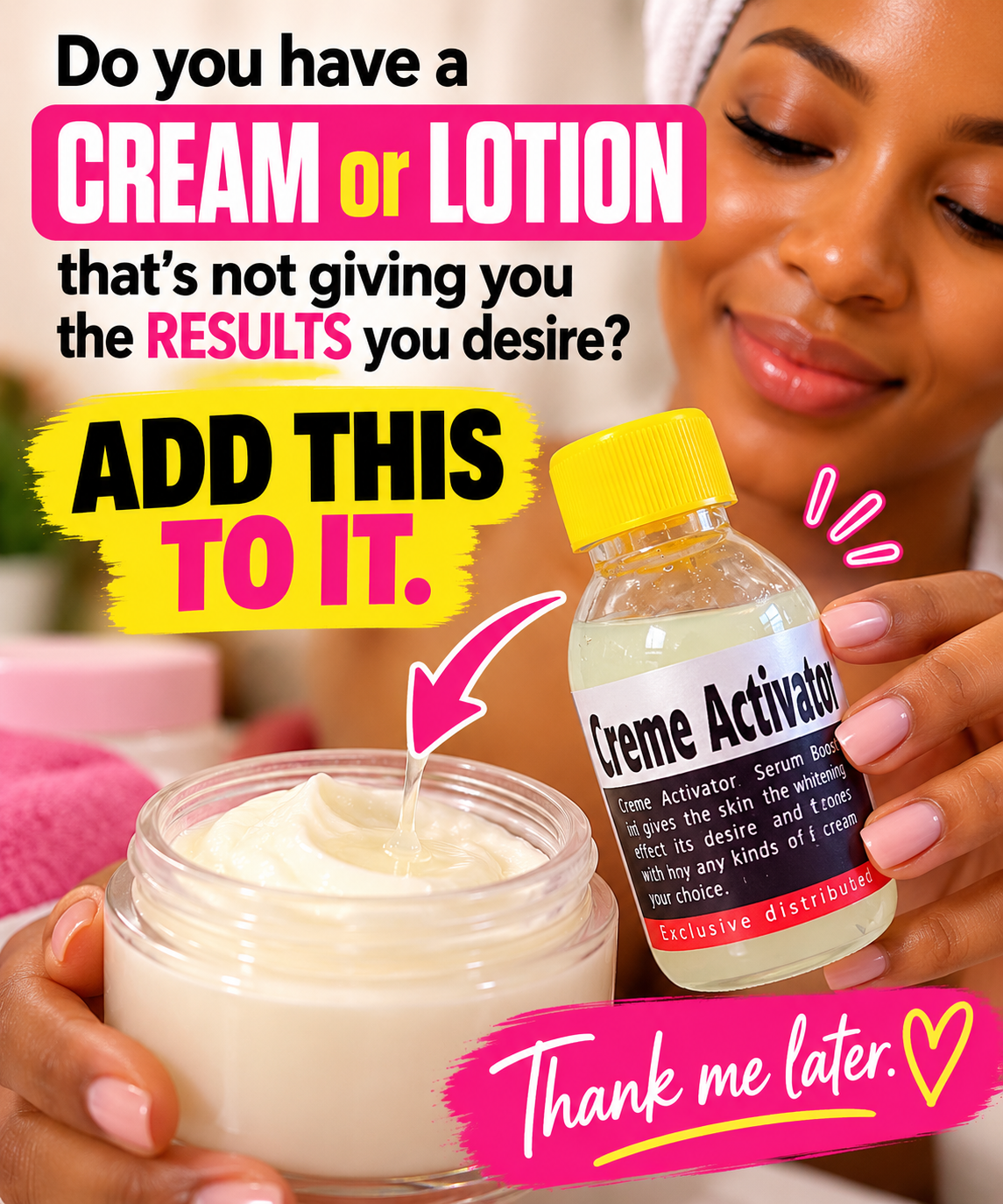 Crème Activator Radiance Serum Booster