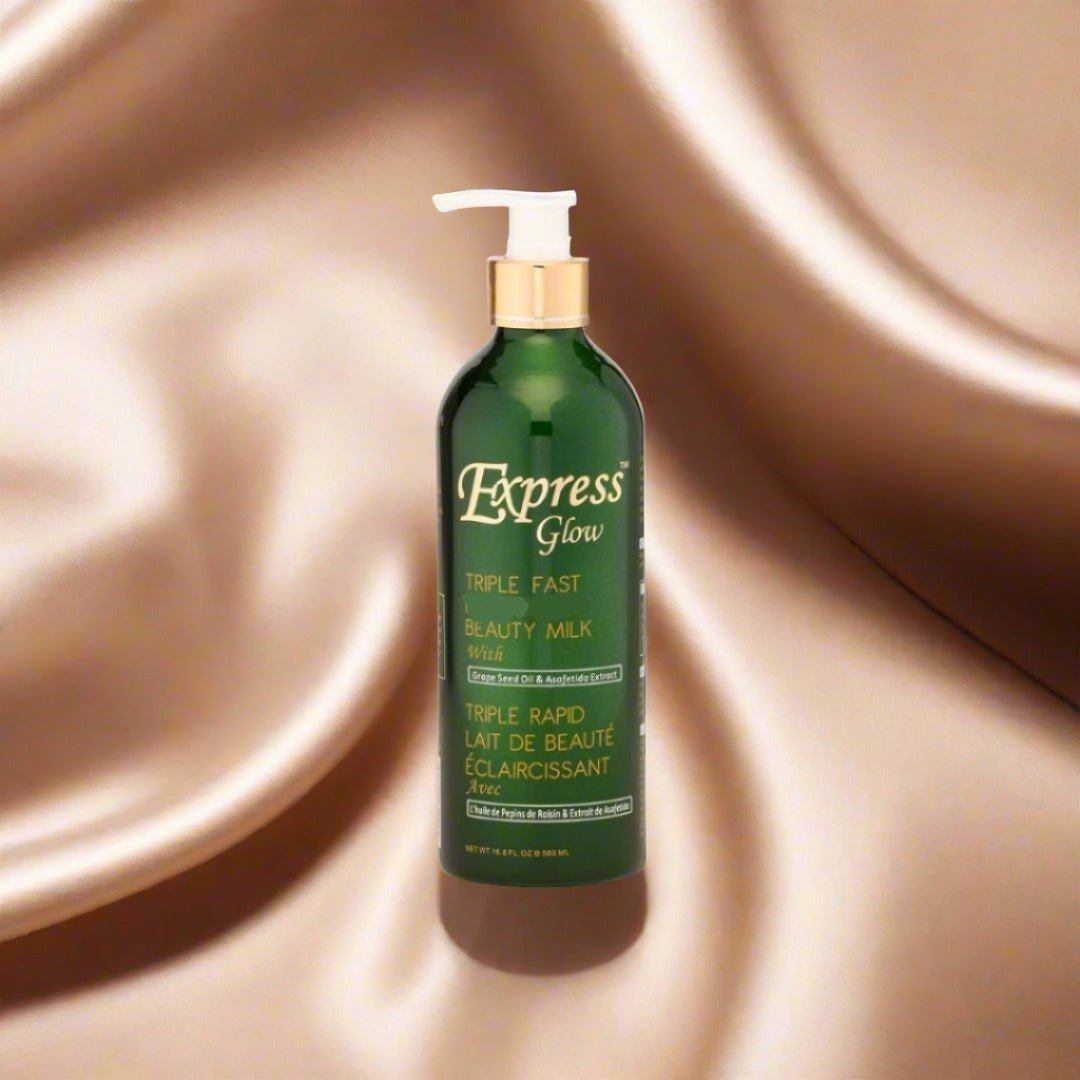 Express Glow Triple Fast Lightening Beauty Milk Lotion 16.8oz x1 - Kismet Beauty Brands