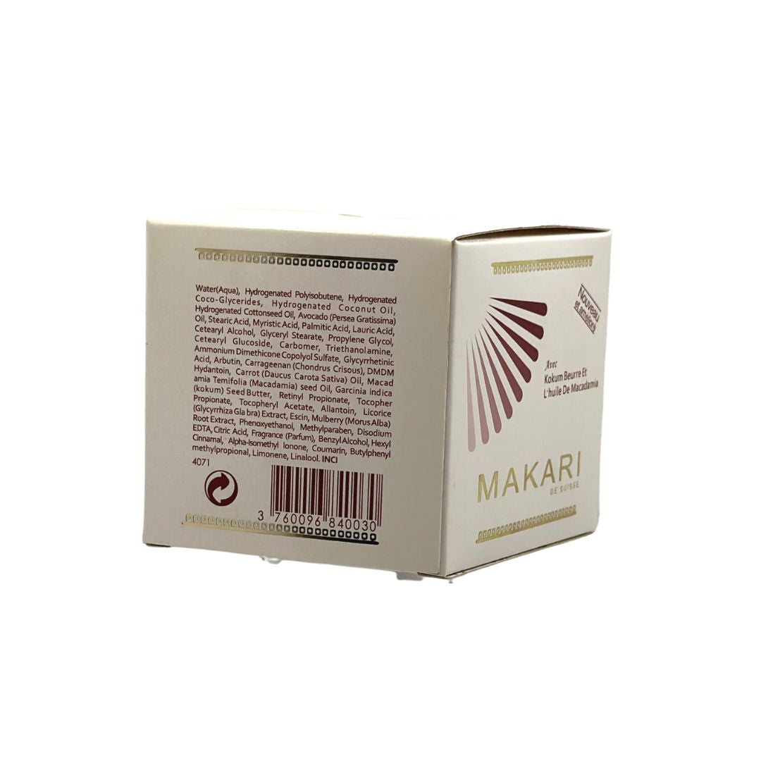 MAKARI NIGHT BALANCING CREAM WITH KOKUM BUTTER &amp; MACADAMIA OIL 3.35OZ Makari