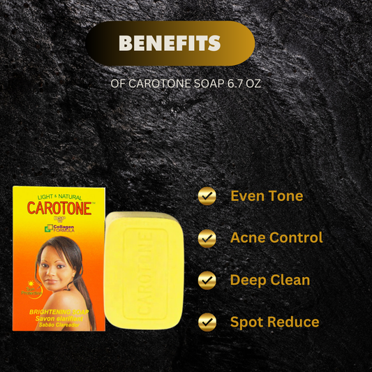Carotone natural Brightening soap - Kismet Beauty Brands