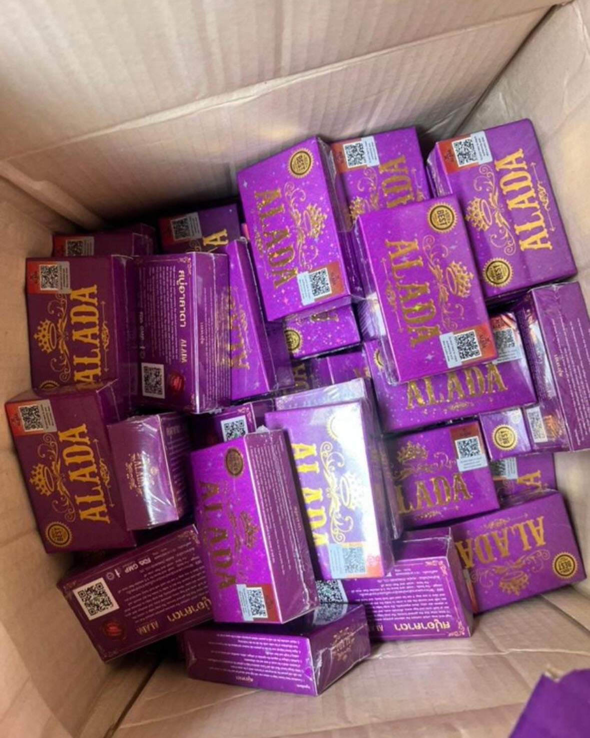 Alada Beauty Soap — Purple Box