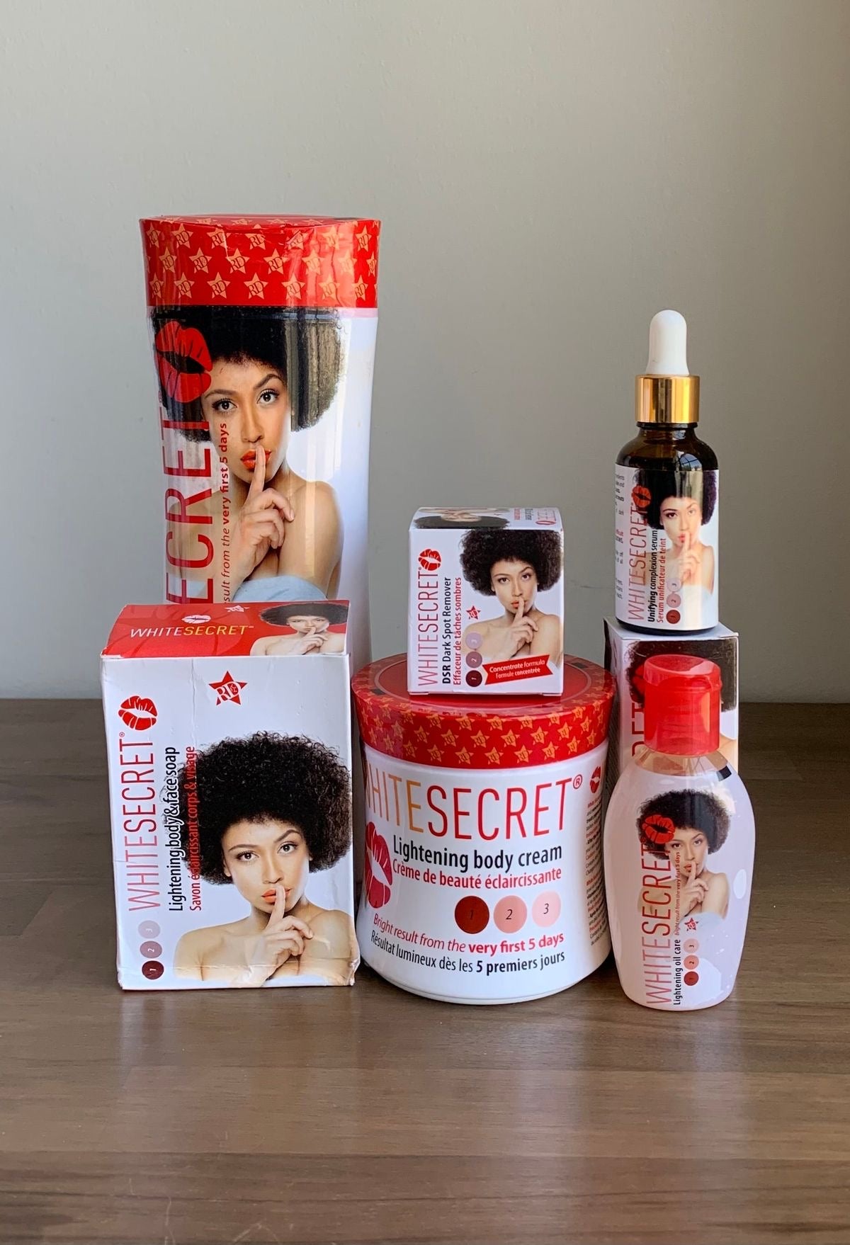 White secret ultimate skin success set 6PCS