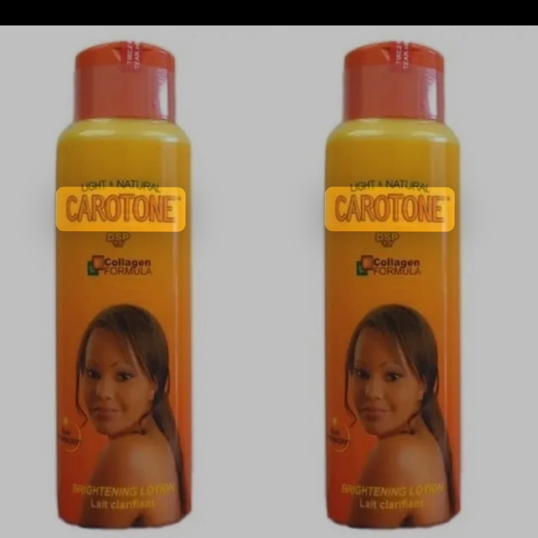 CAROTONE BODY LOTION 550ML BIG (2 pack)