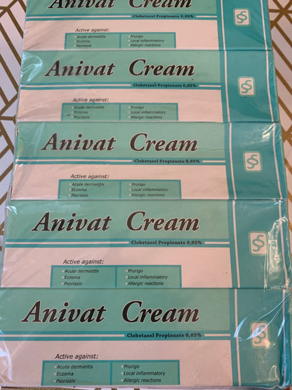 ANIVAT Creme Fast Action Dark Spot Corrector cream. Fast Action with Vitamins C&amp;E (Face, Knees, Neck, Elbows) x1