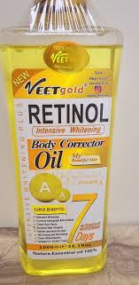 Veetgold Retinol Intensive Whitening Body correcting oil 1000ml