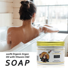 Argan Oil Dark Skin Care Set with Vitamin C&amp;E Removes All Hyperpigmentation Blemishes Whitening Anti-Aging Women&