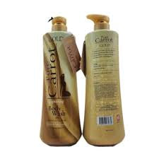 PURE CARROT GOLD ARBUTIN &amp; LICORICE EXTRACT BIO BALANCE ULTRA LIGHTENING FACE &amp; BODY BATH