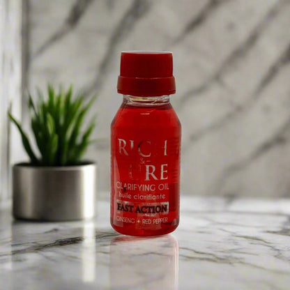 RICH &amp; PURE CLARIFYING OIL FAST ACTION WITH GINSENG + RED PEPPER - 60 ML