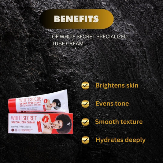 White Secret Even-Skin Tone Tube Cream 70g | 2.46oz