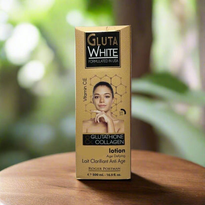 Gluta White Glutathione &amp; Collagen Whitening Lotion 16.9floz - Kismet Beauty Brands
