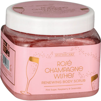 Spathecary Renewing Body Bright Scrub - Rose Champagne Wishes 6OZ