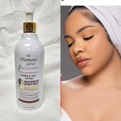 Diamond Glow Triple Acton Body Milk 500ml
