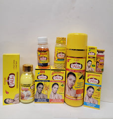 PEAU JAUNE SUPER WHITENING CREAM + SOAP + SERUM + TUBE CREAM