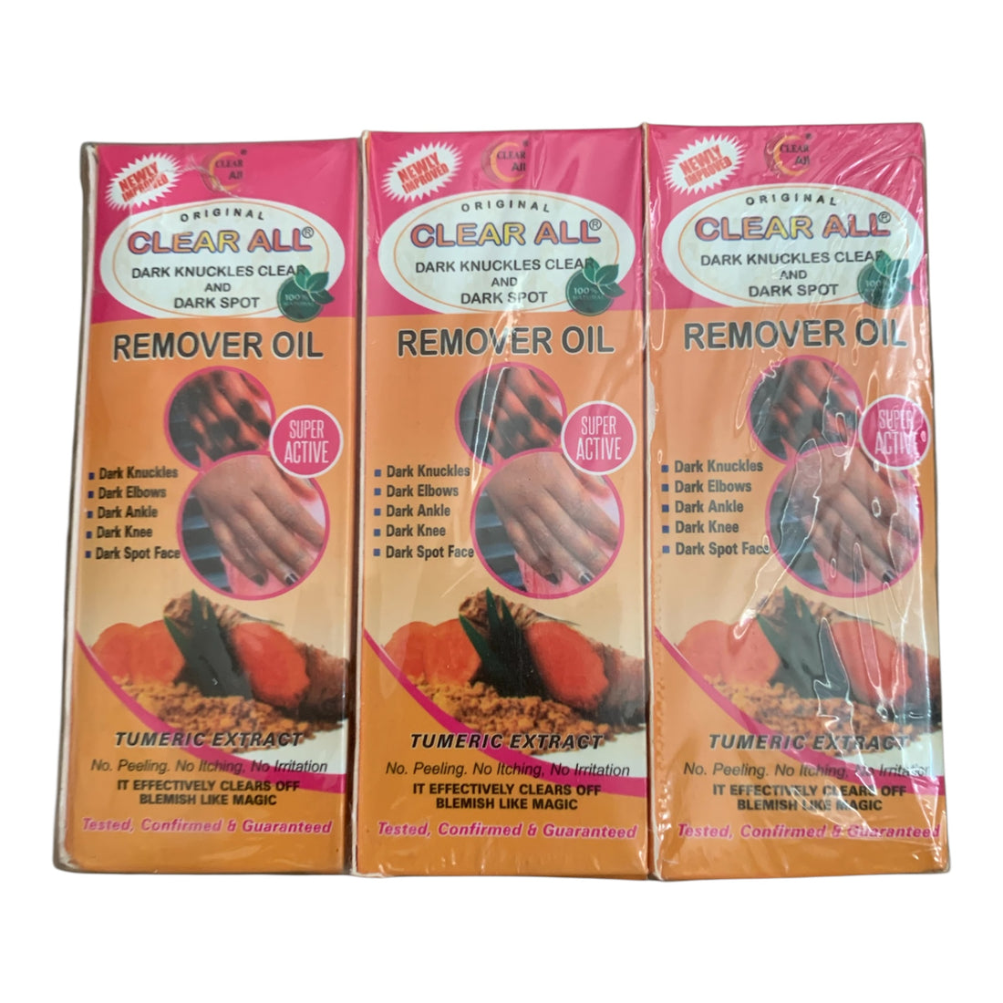 Original clear all dark knuckle and dark spot