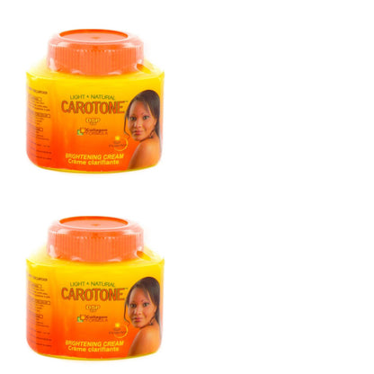 Carotone Brightening Cream (Small Jar) 4.5 oz/135 ml (2 PACK)