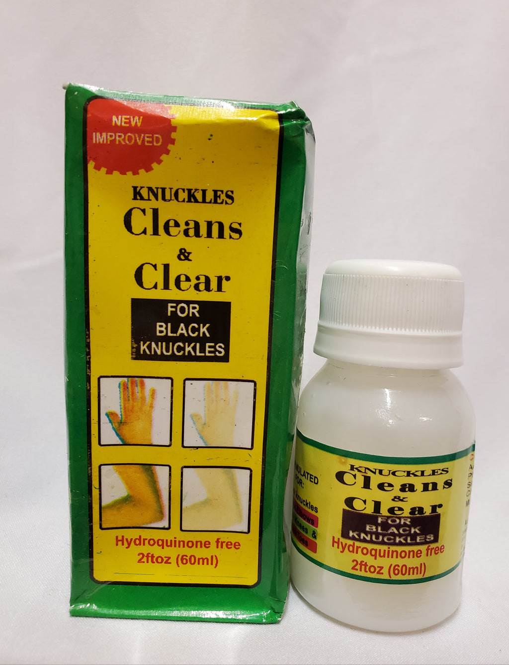KNUCLE CLEANS &amp; CLEAR FOR BLACK KNUCLE