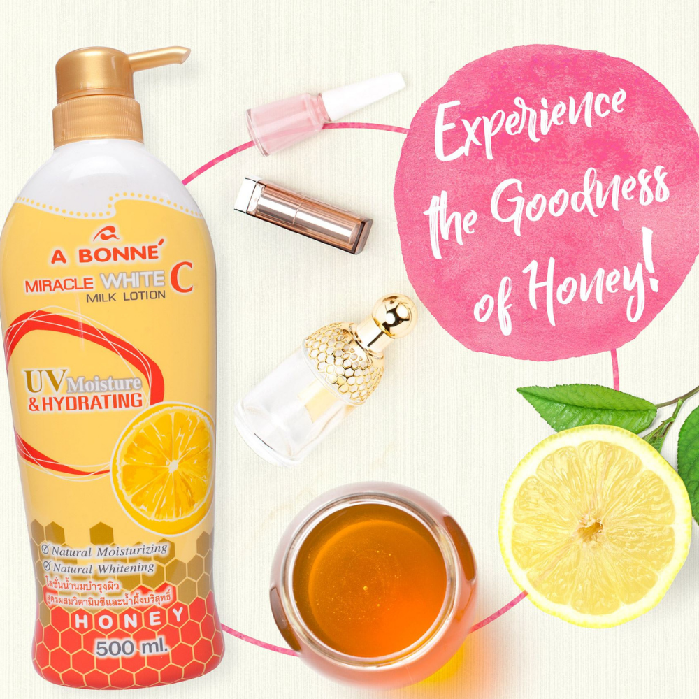 A BONNE MIRACLE WHITE C MILK LOTIN