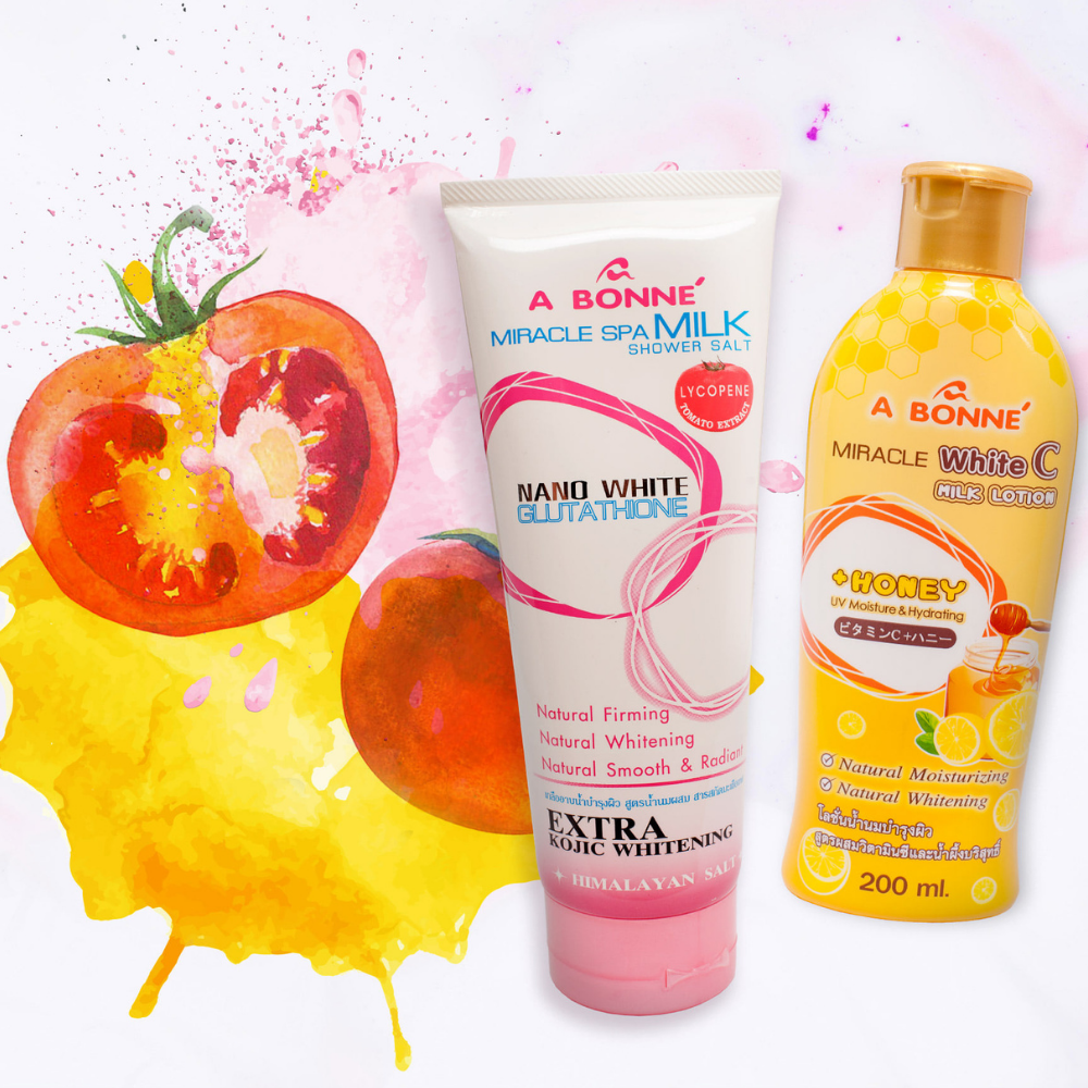 A BONNE MIRACLE WHITE C MILK LOTIN