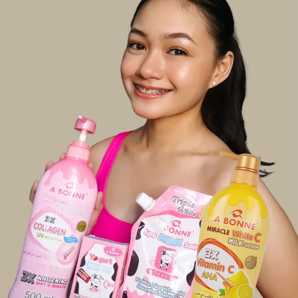 A BONNE MIRACLE WHITE C MILK LOTIN