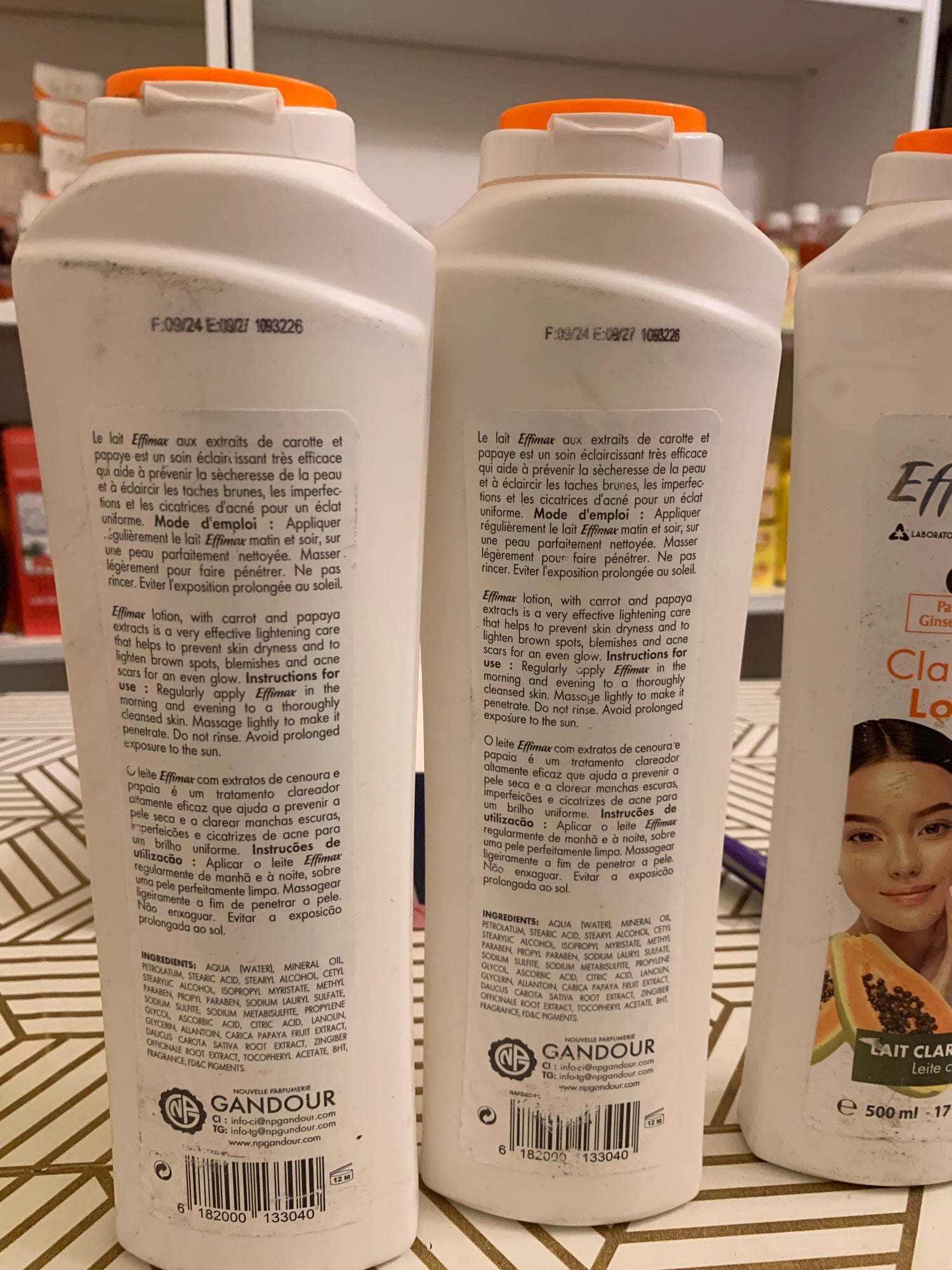 Effimax5 Q10+ Clarfiante lotion