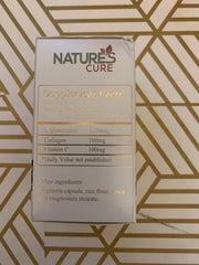 Glutathion Blend skin whitening supplements 10,000mg. Glutathion & Collagen, vit. C. 14days results. 60 per bottle. Nature's Cure 💯 satisfaction