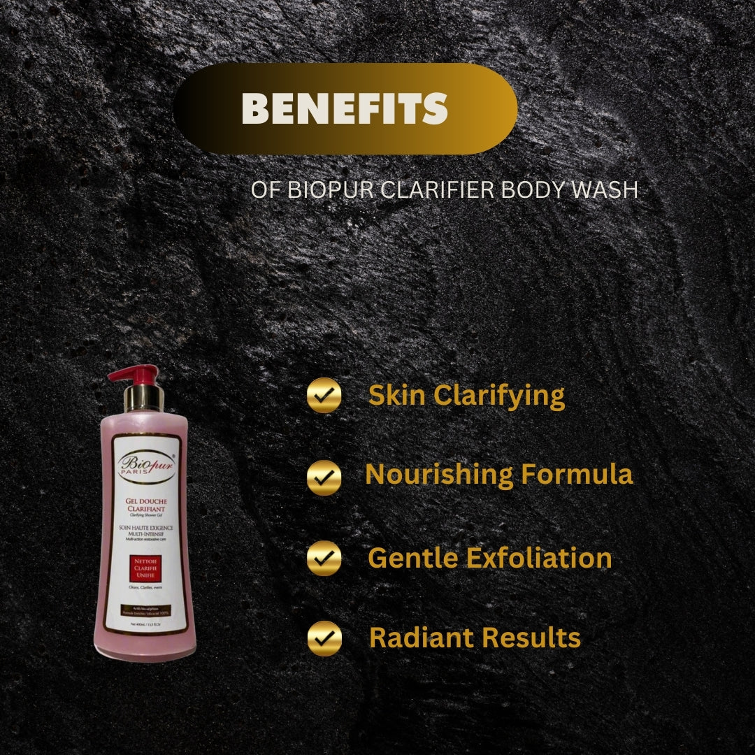 BIOPUR CLARIFIER BODY WASH 400ML
