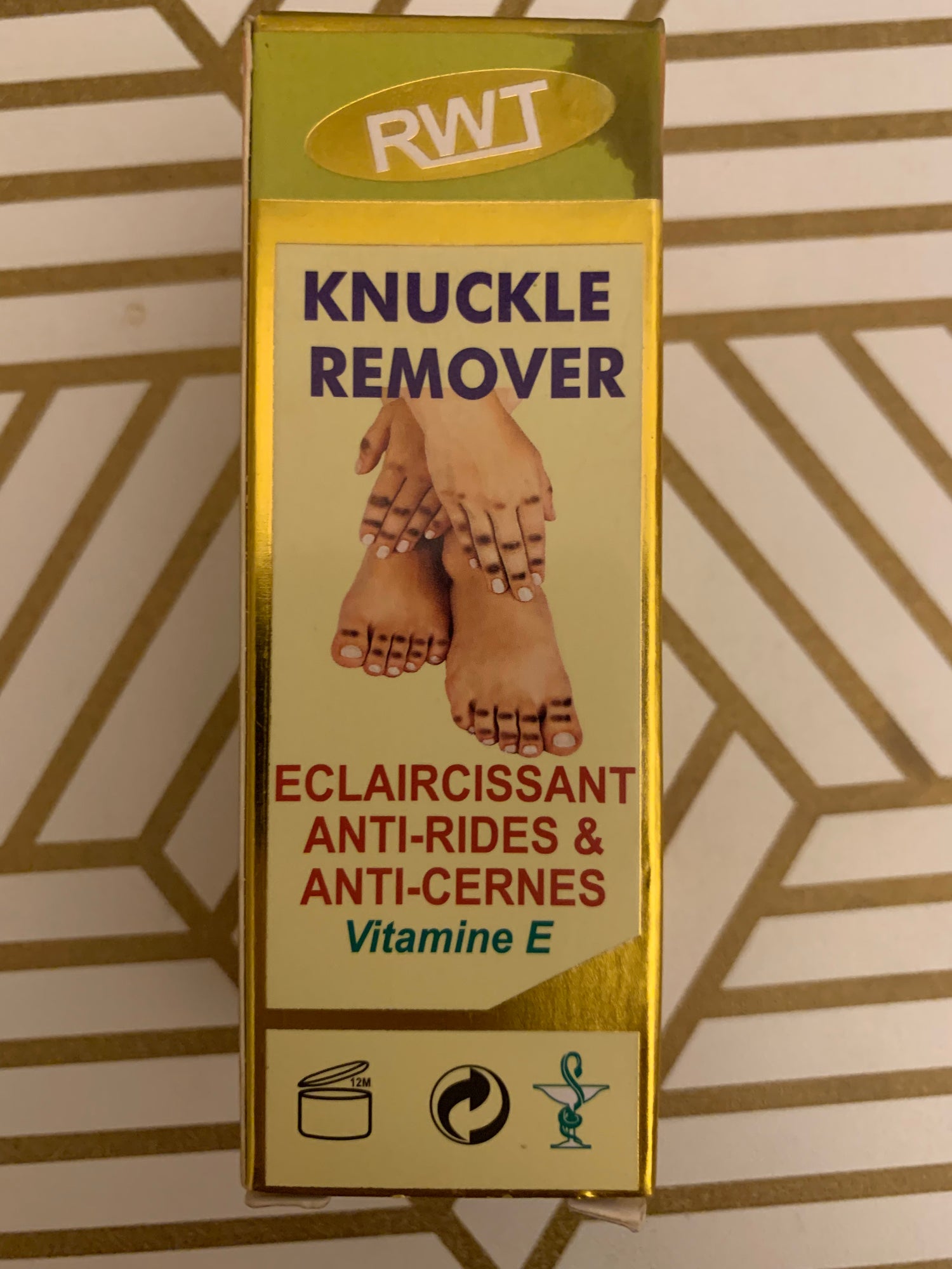 RWT knuckles Remover dark knuckles elbow feet remover 5 Days actions