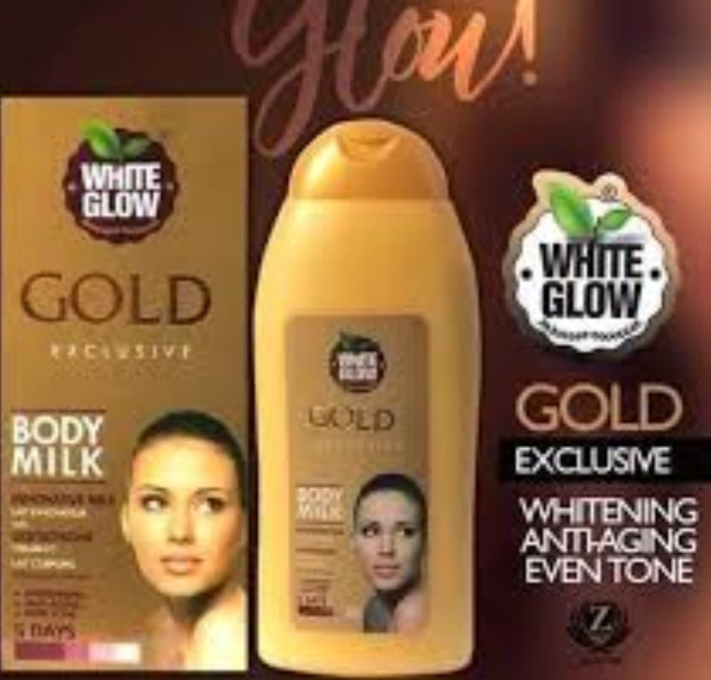 WHITE GLOW WHITENI G &amp; MOISTURIZING BODY LOTION D+ CONCEPT