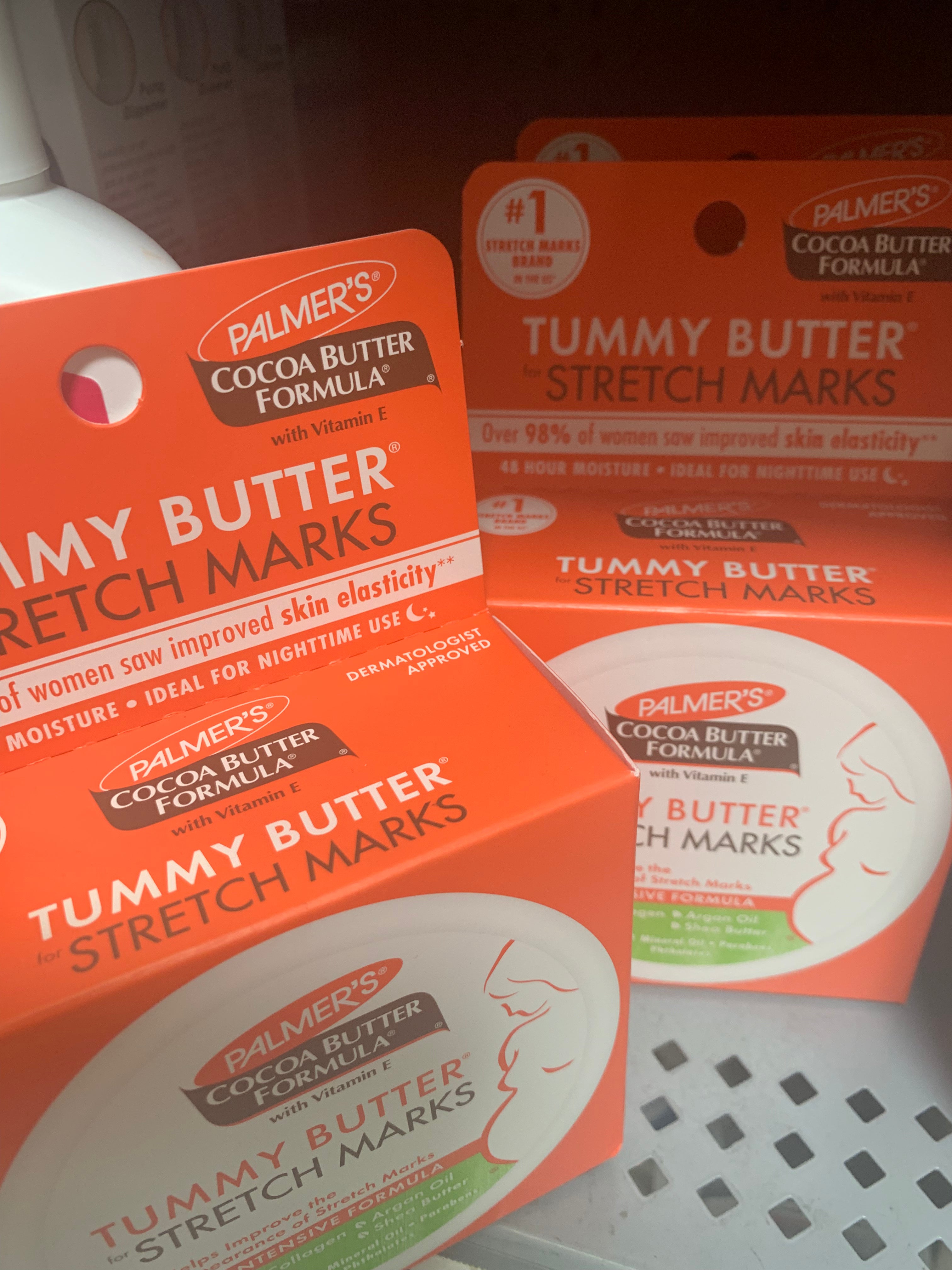 PALMER’S COCOA BUTTER FORMULA WITH VITAMIN E TUMMY BUTTER FOR STRETCH MARKS 125G