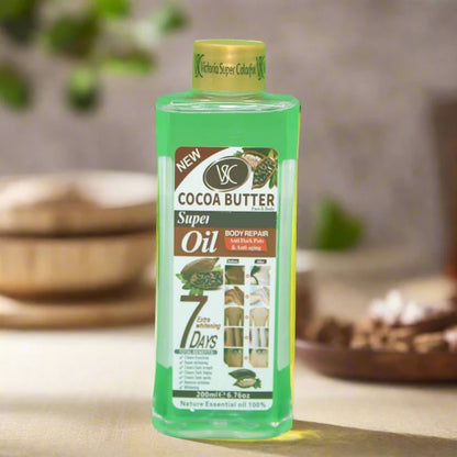 VSC Cocoa Butter Face &amp; Body Oil Anti dark spots &amp; Anti-aging 200ml/6.76oz