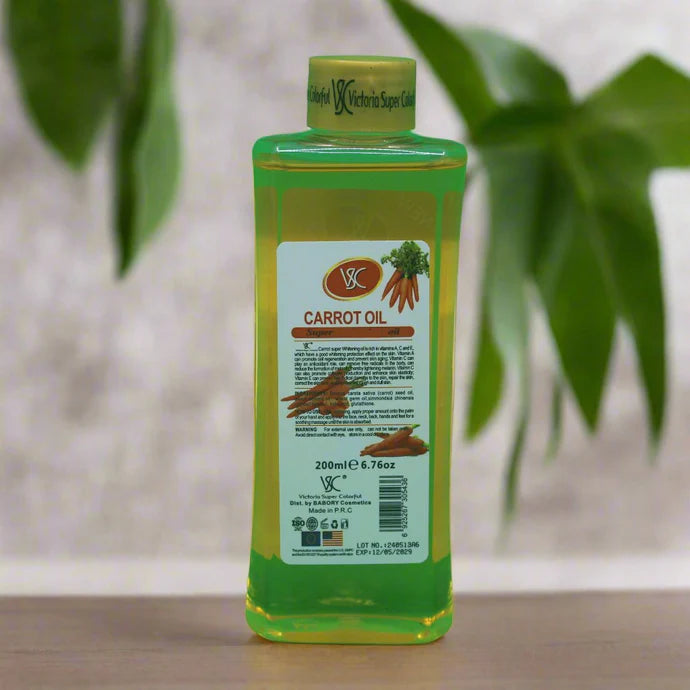 VSC Carrot Face & Body Oil for Clarifying & Blemishes 200ml/6.76oz