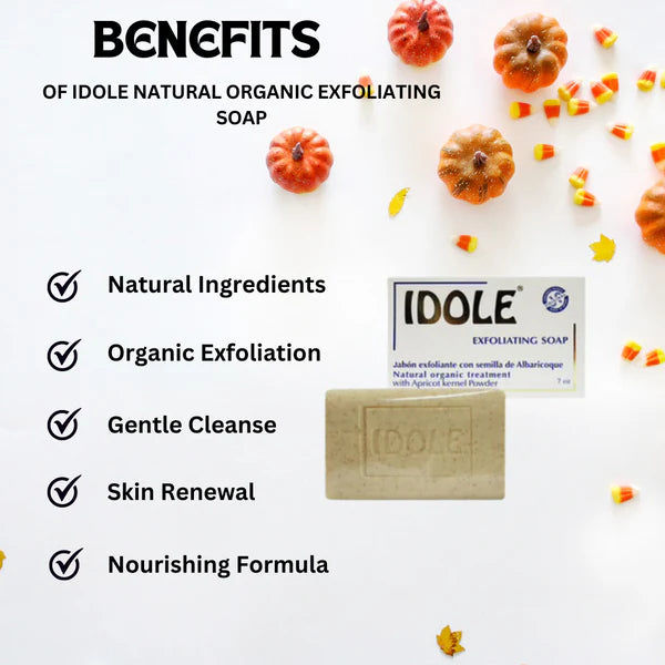 IDOLE Lightening Exfoliating Soap with Gold 23K 200g/7oz