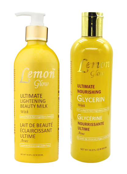 Lemon Glow Body Care Set
