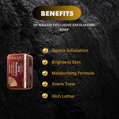 Makari Exclusive Soap Lightening Exfoliating 7 oz / 200g