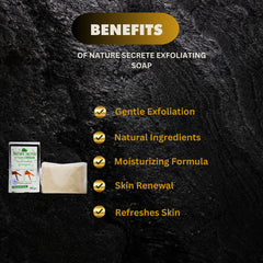 Nature Secrete Exfoliating Soap 11.6 oz