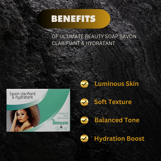 Ultimate Beauty Soap clarifiant & hydratant 250g / 8.45oz