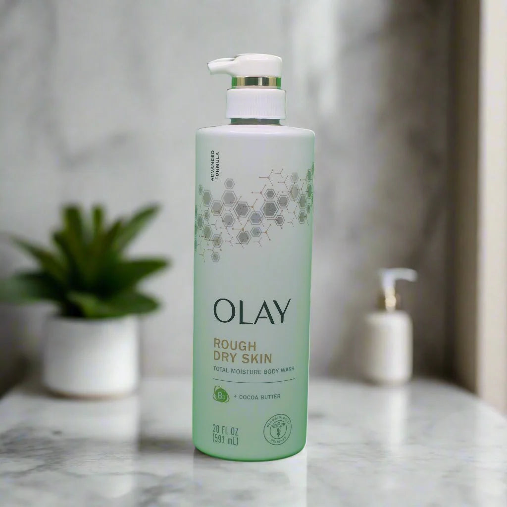 Olay Rough Dry Skin B3+Cocoa Butter Moisture Body Wash 20fl oz/591ml