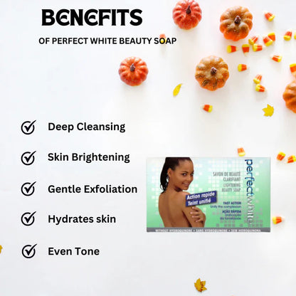 Perfect White Lightening Combo Set (Serum, tube cream, Soap and JAR Cream )