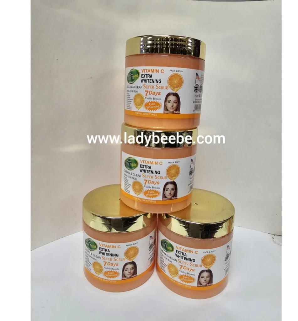 👄Veetgold Vitamin C Extra Whitening Super Scrub 7days