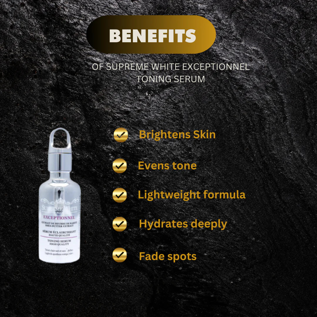 Supreme White Exceptionnel Toning Serum 50ml