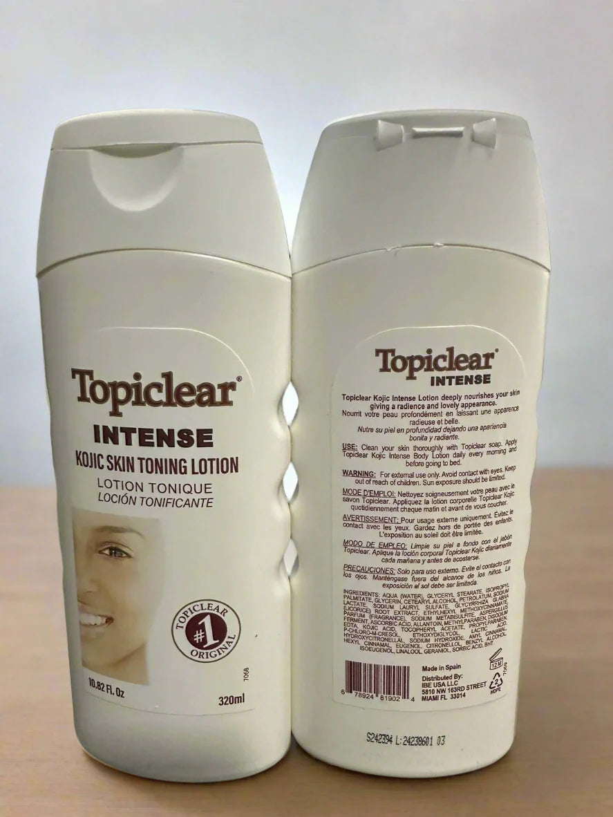 opiclear Intense Kojic Skin Tonning Lotion 320 ml