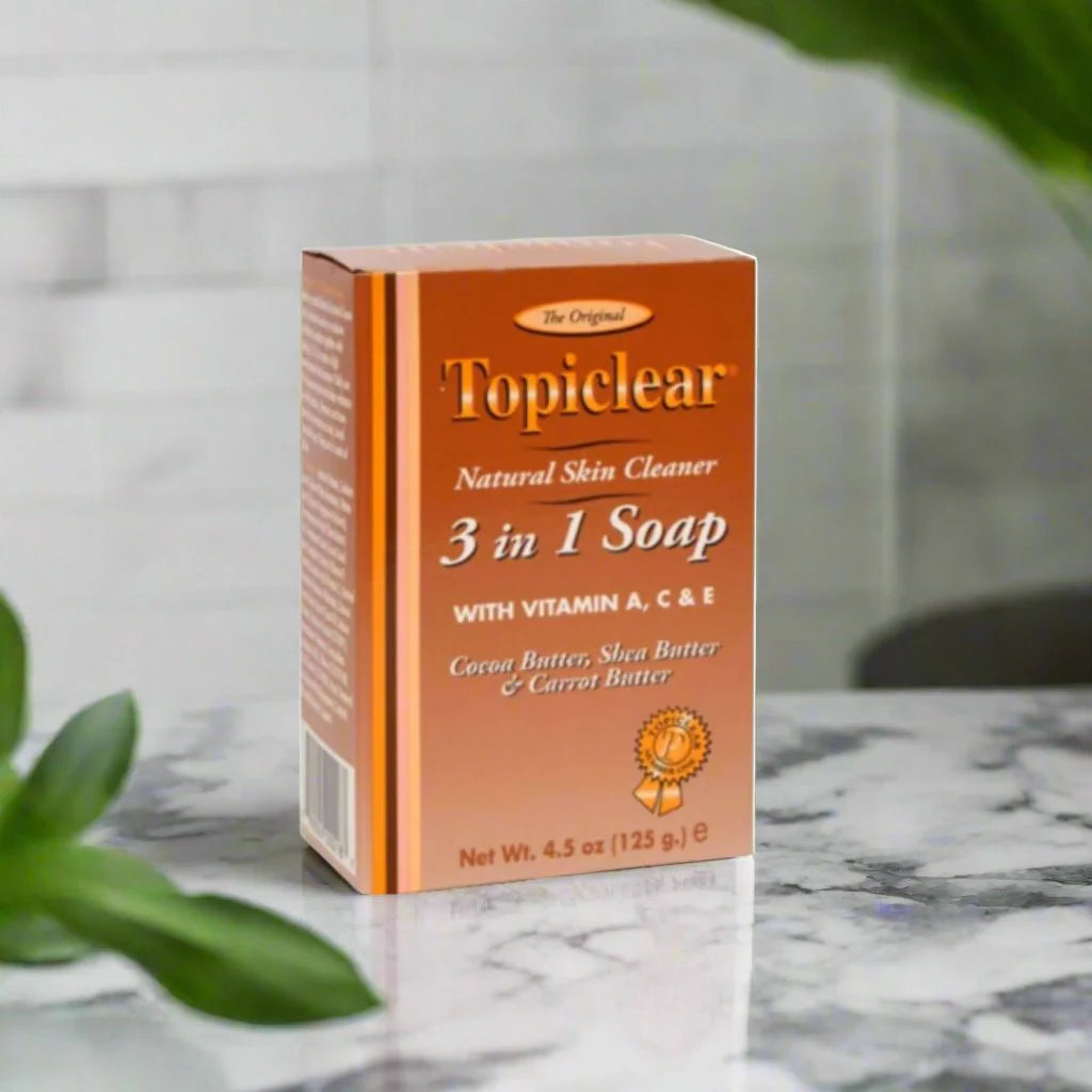 Topiclear Gold 3 in 1 Soap 4 oz / 115 g