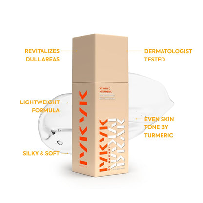 IYKYK By Makari Vitamin C + Turmeric Body Toning Cream, Lightweight Firming Body Lotion for Women, Reduces Appearance of Dark Spots for Radiant Skin