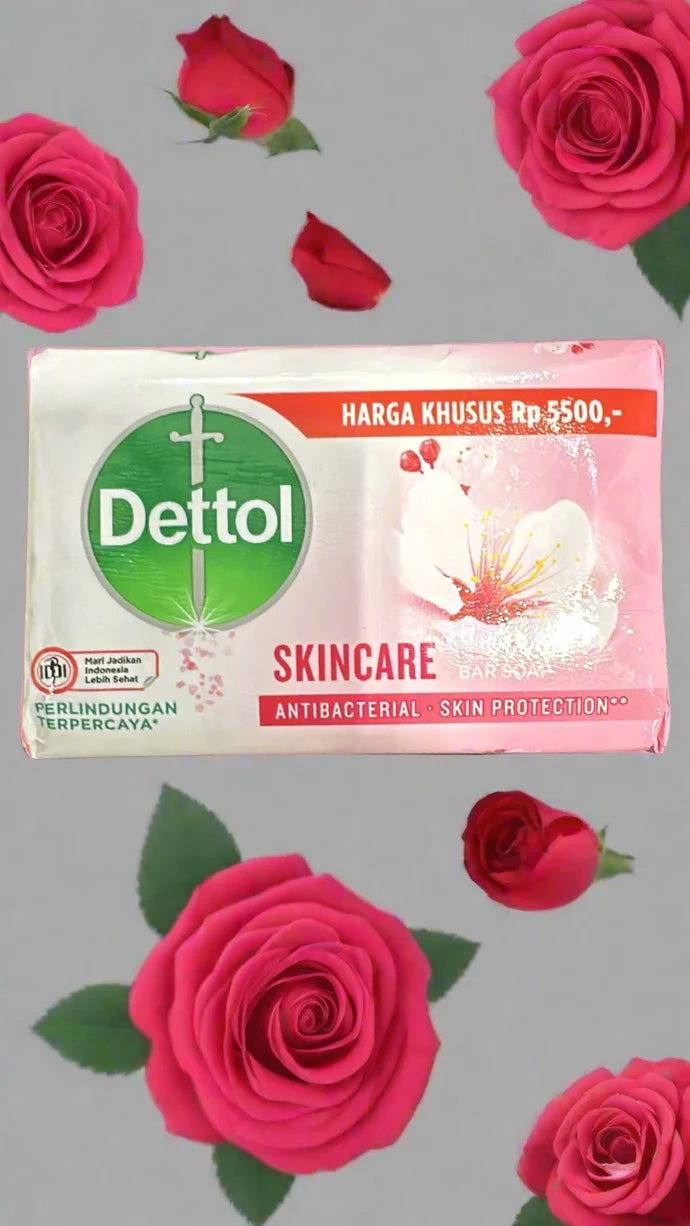 Dettol Anti-Bacterial Bar Soap, Fresh, 105 Gr / 3.7 Oz Pack Of 6